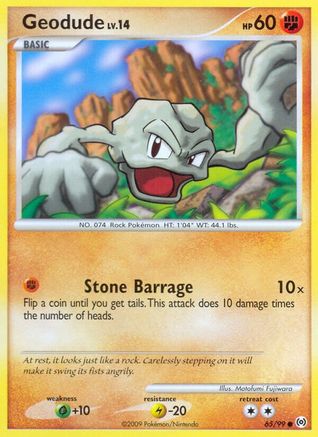 Geodude 065 Arceus - Common
