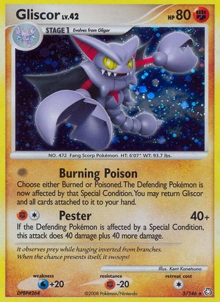 Gliscor (5) 005 - Holofoil Legends Awakened - Holo Rare