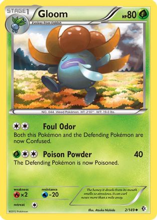 Gloom 002 - Reverse Holofoil Boundaries Crossed - Uncommon