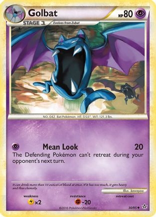 Golbat 030 Unleashed - Uncommon