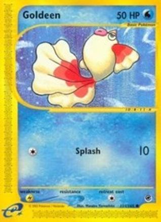 Goldeen 111/165 - Reverse Holofoil Expedition - Common
