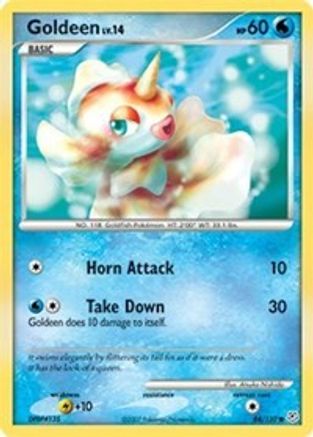 Goldeen 084 - Reverse Holofoil Diamond and Pearl - Common