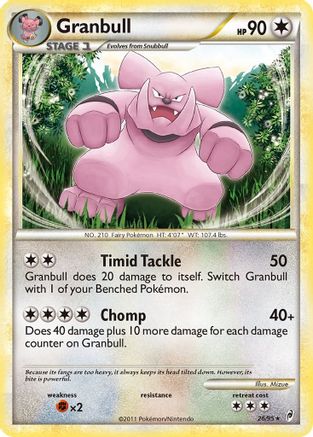 Granbull 026 Call of Legends - Rare