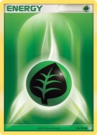 Grass Energy 123/130 - Reverse Holofoil Diamond and Pearl - Common