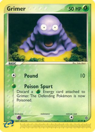 Grimer 057/97 Dragon - Common