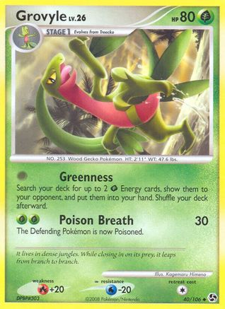 Grovyle 040 Great Encounters - Uncommon