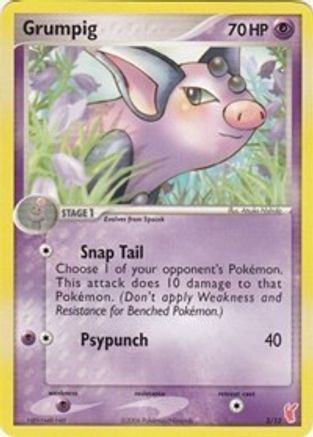 Grumpig 003 EX Trainer Kit 2 Plusle & Minun - Common