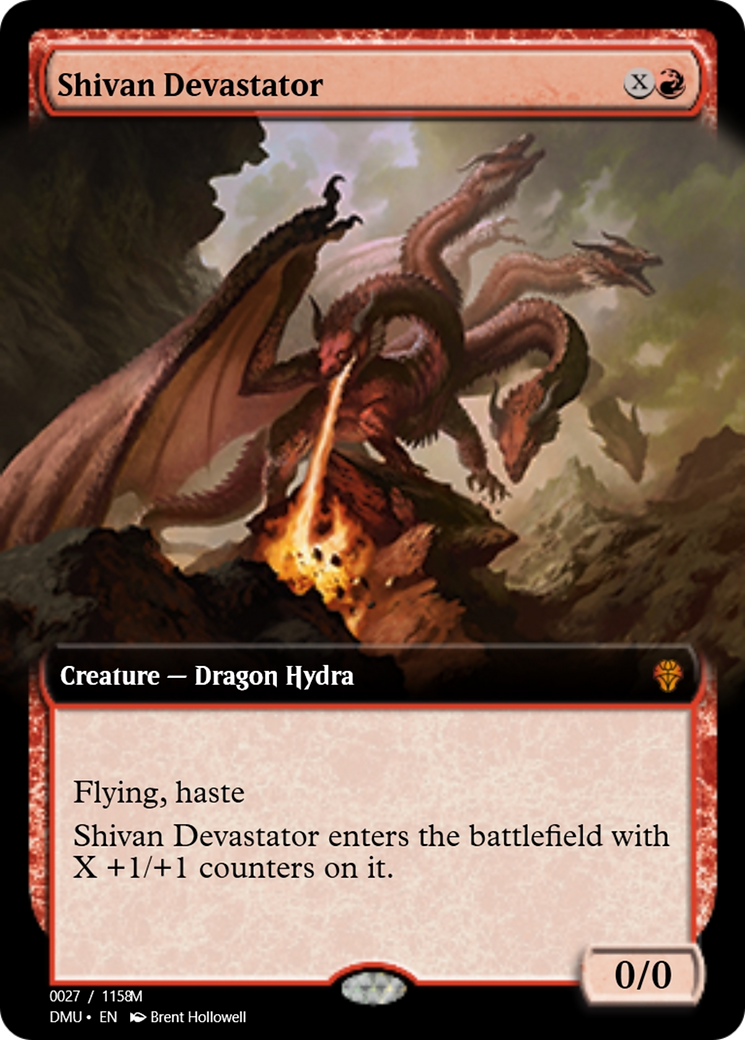 Shivan Devastator (PRM-103434) - Magic Online Promos Foil
