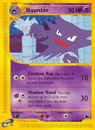 Haunter 063 Skyridge - Common