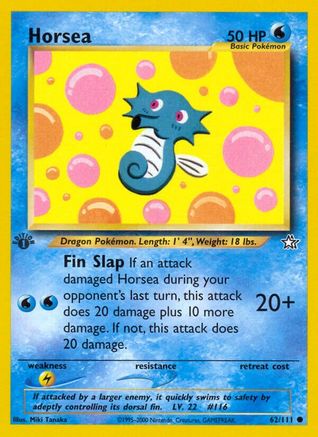 Horsea 062/111 - 1st Edition Neo Genesis - Common