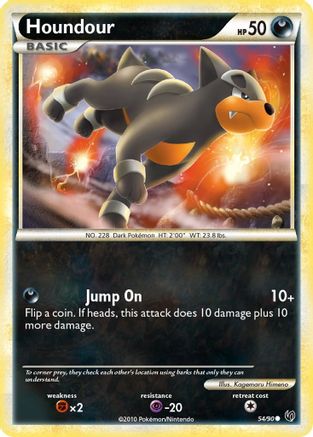 Houndour (54) 054/90 Undaunted - Common