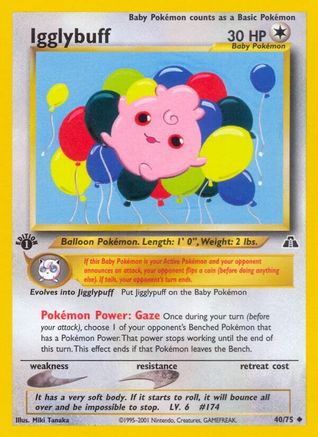 Igglybuff 040/75 - Unlimited Neo Discovery - Uncommon