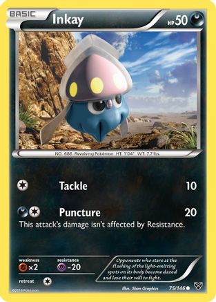 Inkay (75) 075 XY Base Set - Common