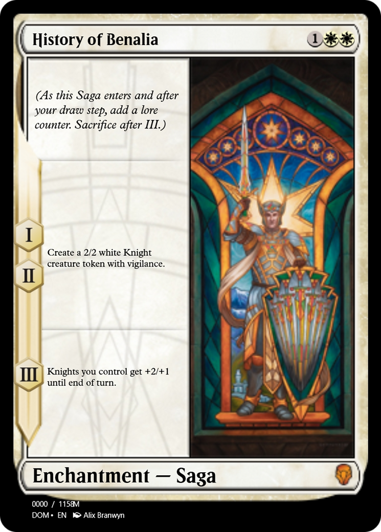 History of Benalia (PRM-99669) - Magic Online Promos Foil