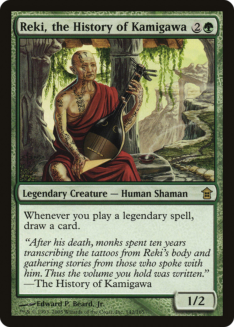 Reki, the History of Kamigawa (SOK-142) - Saviors of Kamigawa Foil