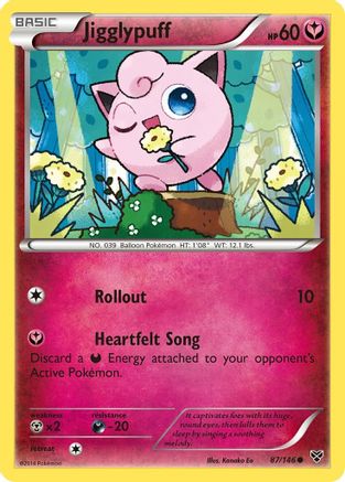 Jigglypuff (87) 087/146 XY Base Set - Common
