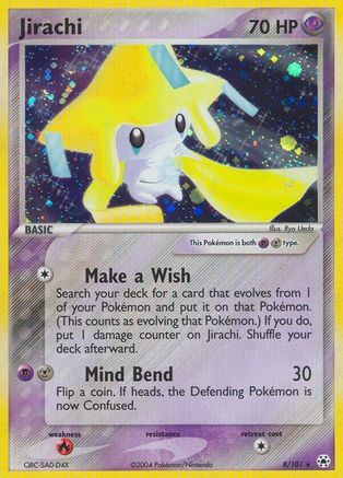 Jirachi 008/101 - Reverse Holofoil Hidden Legends - Holo Rare