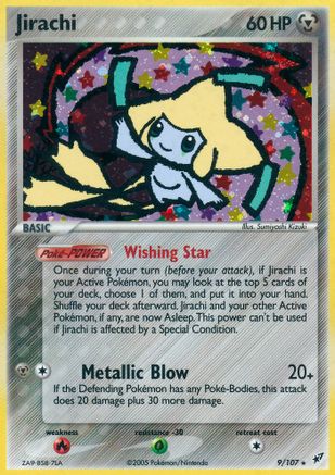 Jirachi 009 Deoxys - Holo Rare