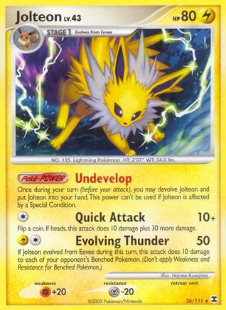 Jolteon 026 Rising Rivals - Rare