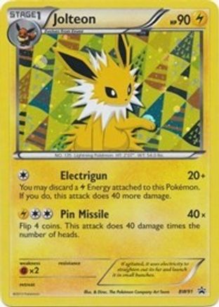 Jolteon BW91 - Holofoil Black and White Promos - Promo