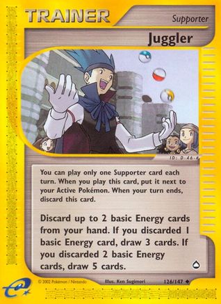 Juggler 126/147 Aquapolis - Uncommon