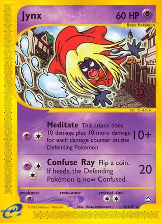 Jynx 018 Aquapolis - Rare