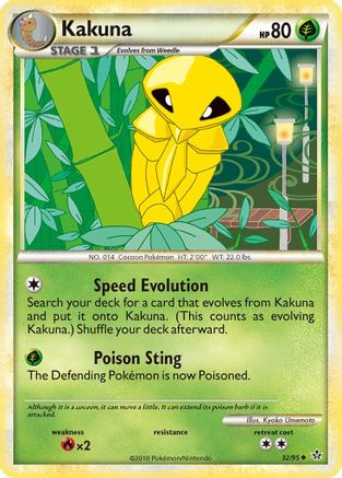 Kakuna 032 Unleashed - Uncommon