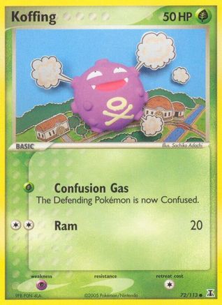 Koffing 072/113 Delta Species - Common