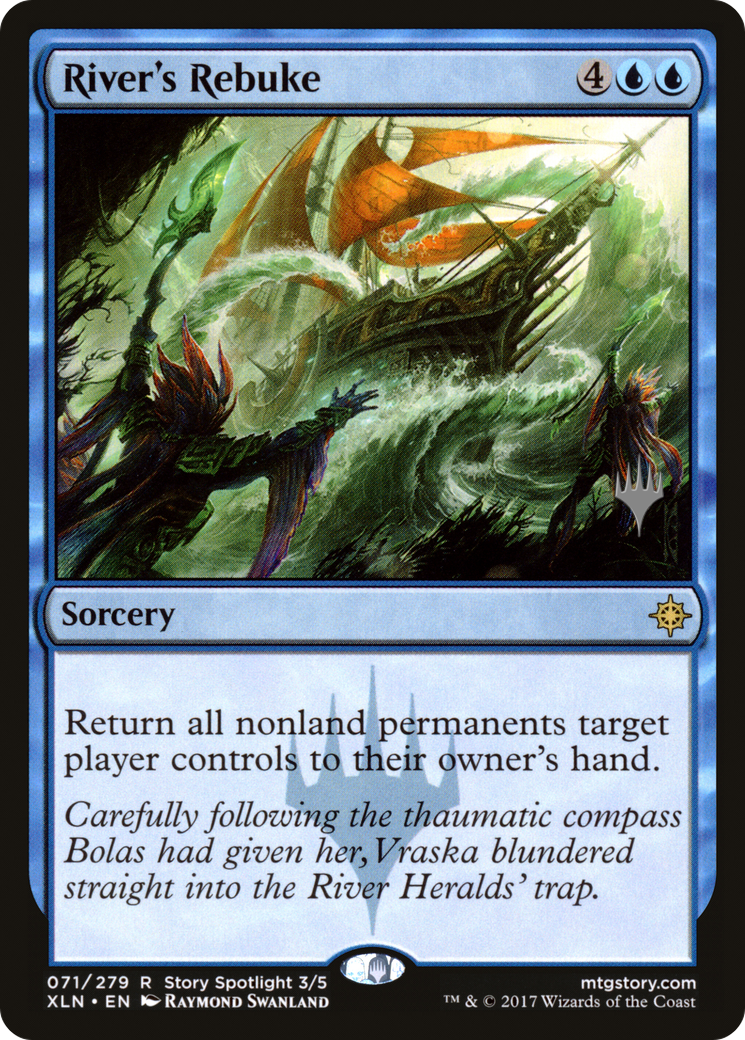 River's Rebuke (PPM20-71P) - Ixalan Promos Foil