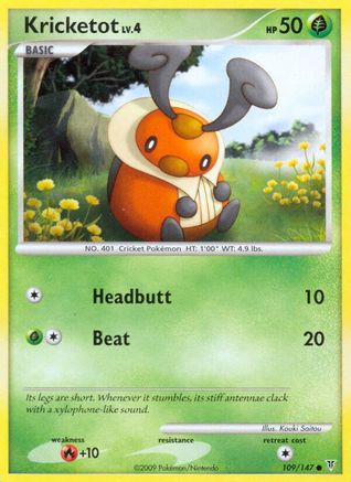 Kricketot 109 Supreme Victors - Common