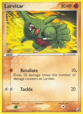 Larvitar 061/115 Unseen Forces - Common