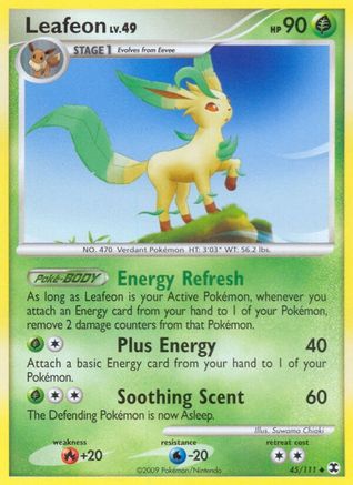 Leafeon 045/111 Rising Rivals - Uncommon