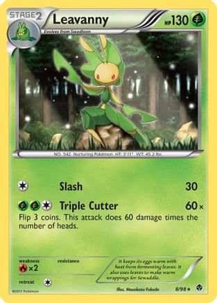 Leavanny (8) 008 Emerging Powers - Rare