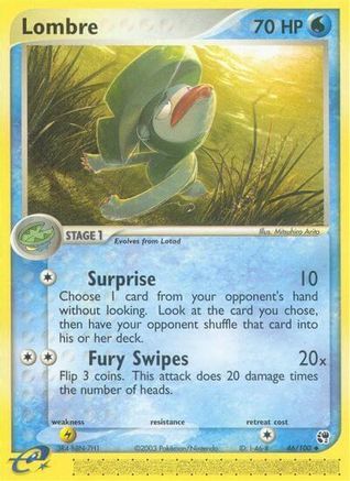 Lombre 046/100 - Reverse Holofoil Sandstorm - Uncommon