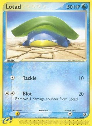 Lotad 067/100 Sandstorm - Common