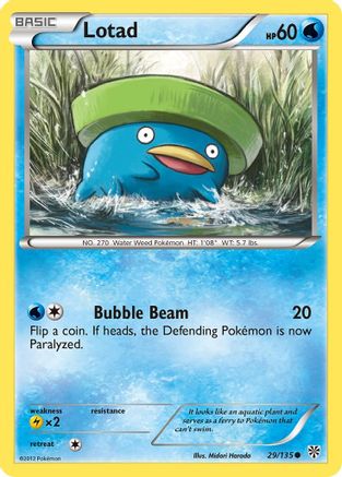 Lotad 029/135 Plasma Storm - Common