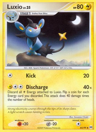 Luxio 043 Arceus - Uncommon