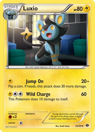 Luxio (44) 044 Next Destinies - Uncommon