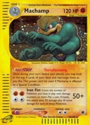 Machamp (16) 016 - Holofoil Expedition - Holo Rare