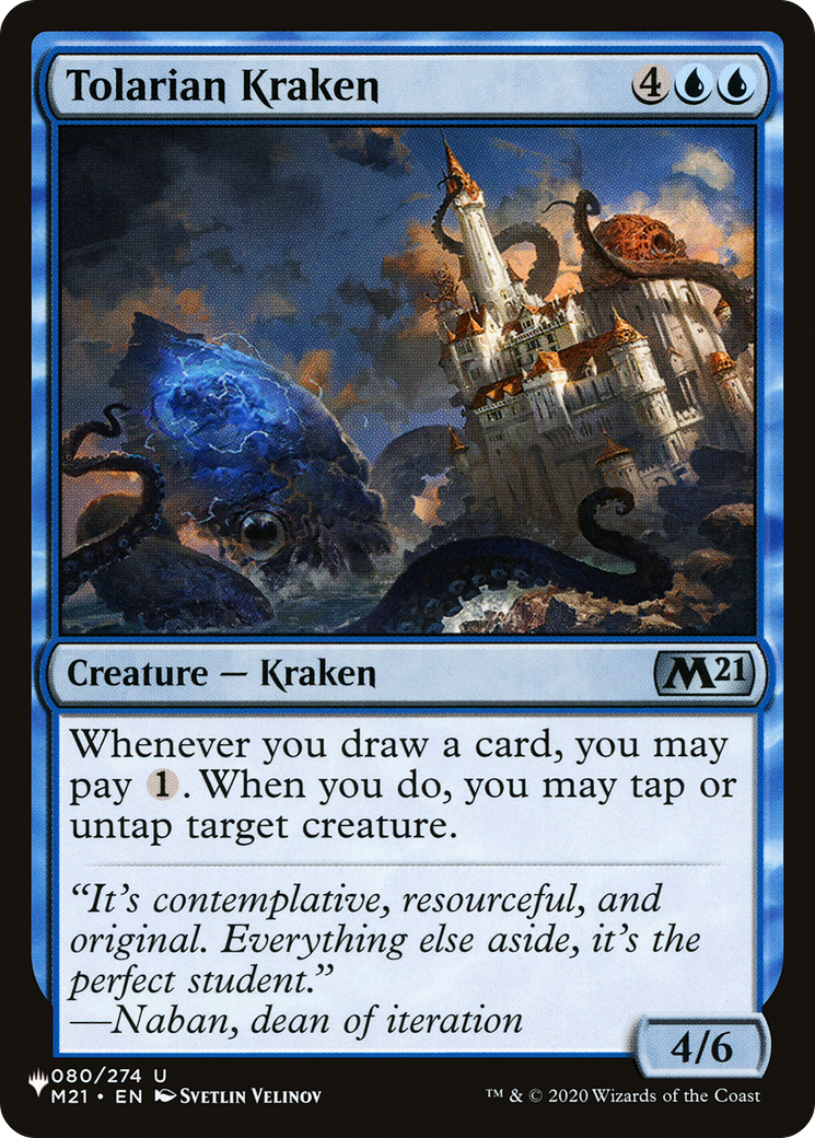 Tolarian Kraken (LIST-M21-80) - The List