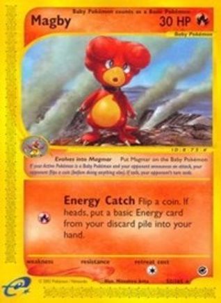 Magby (52) 052 - Reverse Holofoil Expedition - Rare