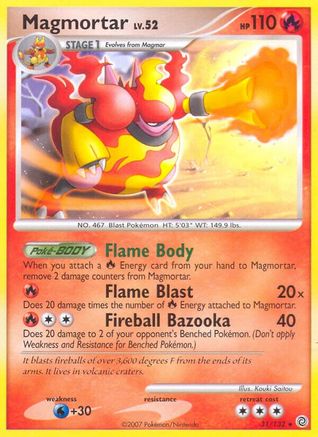 Magmortar 031 Secret Wonders - Rare