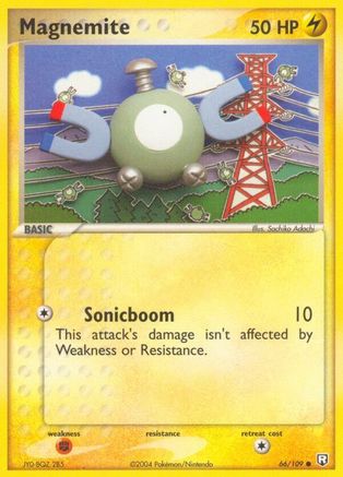 Magnemite 066/109 - Reverse Holofoil Team Rocket Returns - Common