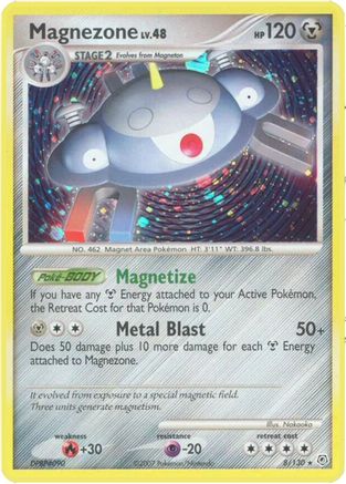 Magnezone 008/130 - Holofoil Diamond and Pearl - Holo Rare