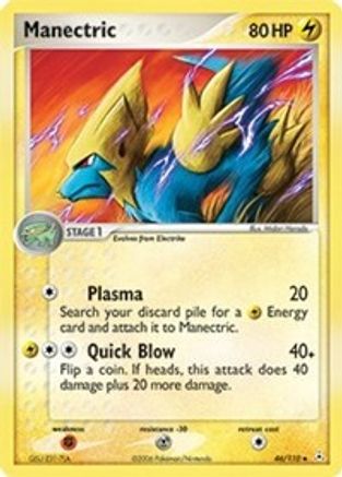 Manectric 046 - Reverse Holofoil Holon Phantoms - Uncommon