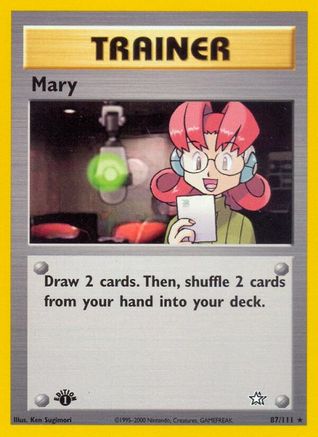 Mary 087/111 - Unlimited Neo Genesis - Rare