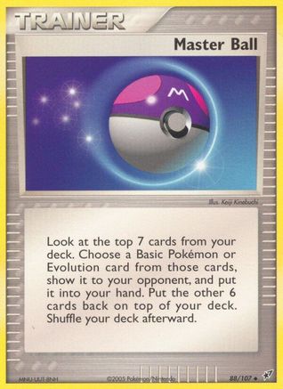Master Ball 088 Deoxys - Uncommon