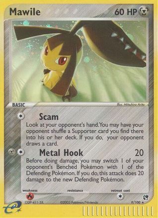 Mawile 009/100 - Holofoil Sandstorm - Holo Rare