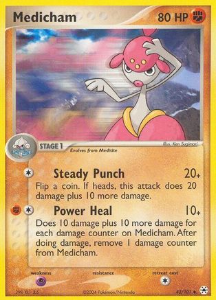 Medicham 042/101 Hidden Legends - Uncommon