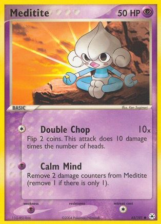 Meditite 065/101 Hidden Legends - Common